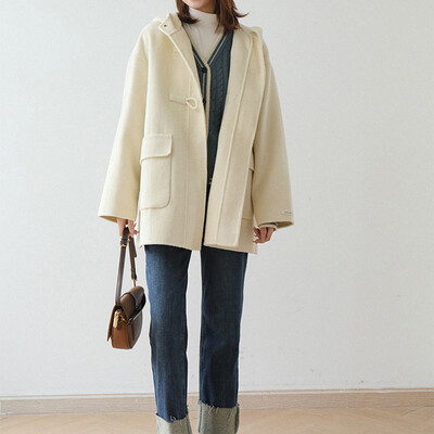 Ženske ležerne majice s dugmadima od flisa i džepovima Jesen, dugih rukava, jednobojni uredski kaput Ženska zimska labava topla jakna