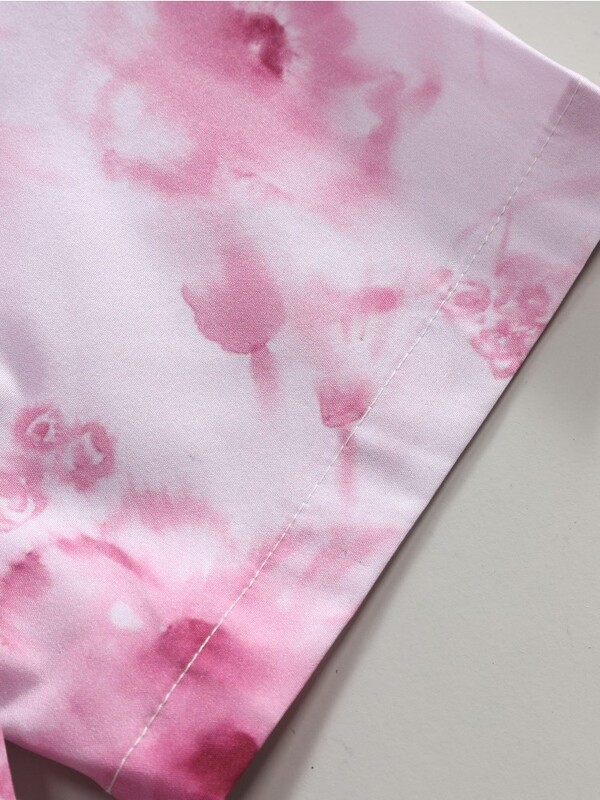 Ροζ Floral Print Beach Νέα Ανδρικά πουκάμισα Καλοκαιρινά Casual κοντομάνικα Χαβάης πουκάμισα για άνδρες Καθημερινά μπλουζάκια Ρούχα πάρτι