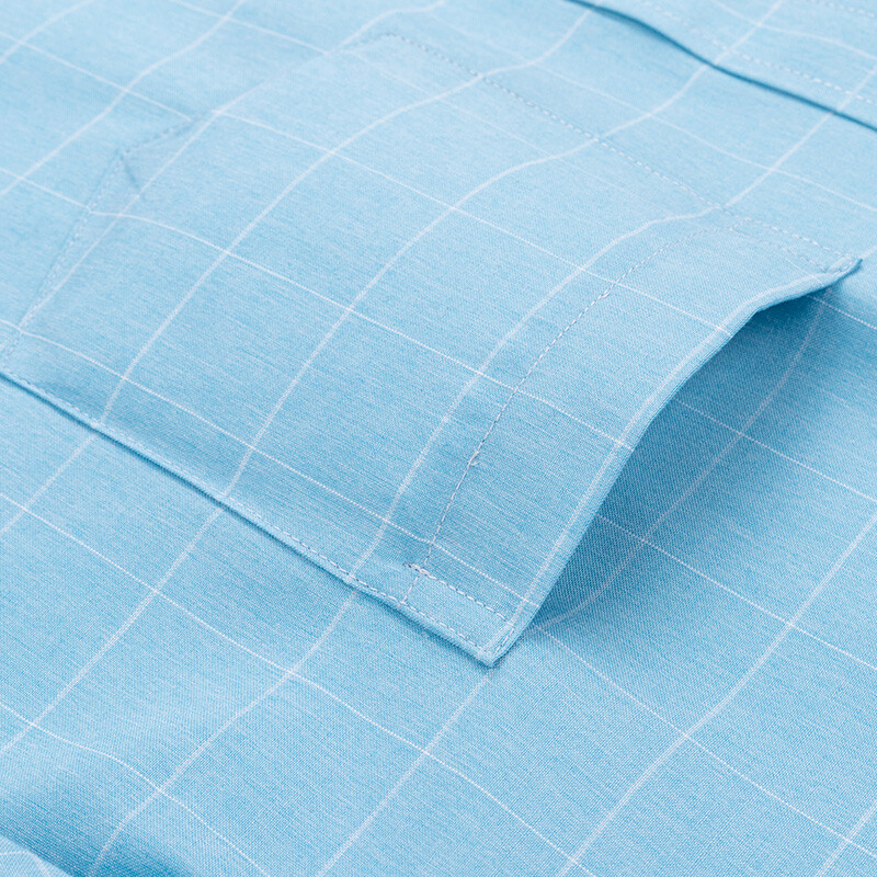 Ljetne muške karirane košulje s kratkim rukavima Regular kroja Karirana košulja Poslovno ležerna s prednjim džepom Muške majice Kvaliteta 2021 Novo