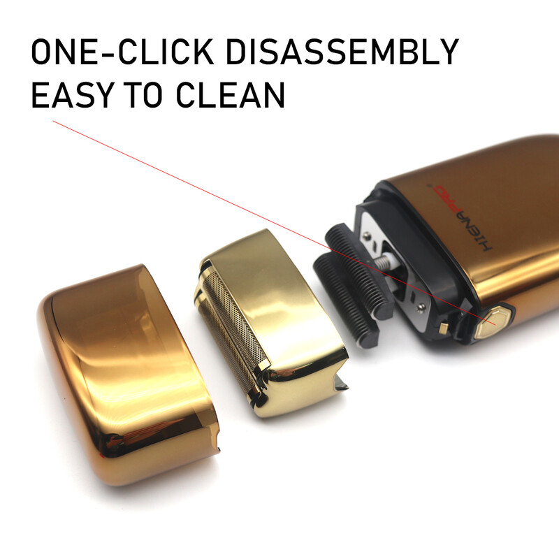 9900RPM USB sučelje bežični električni muški profesionalni brijački brijač LED plutajući dvostruki nož s mrežicom za šišanje brade folija muški