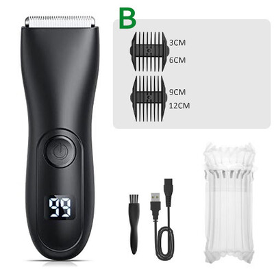 Meeste juukselõikur, pardel tundlikele aladele, karvade eemaldamine, bikiinilõikur, kubeme- ja kehapardel Groomer käsivarre habeme pardel