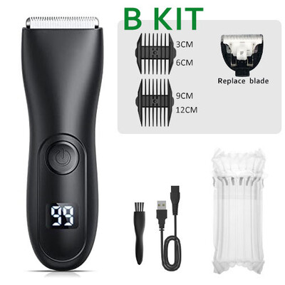 Meeste juukselõikur, pardel tundlikele aladele, karvade eemaldamine, bikiinilõikur, kubeme- ja kehapardel Groomer käsivarre habeme pardel