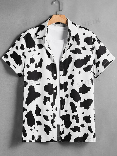 Vară, zilnic, ocazional, cămăși pentru bărbați, în aer liber, stradă, modă pentru bărbați, cămăși cu mânecă scurtă, largi, confortabile, cămăși cu mânecă scurtă pentru bărbați