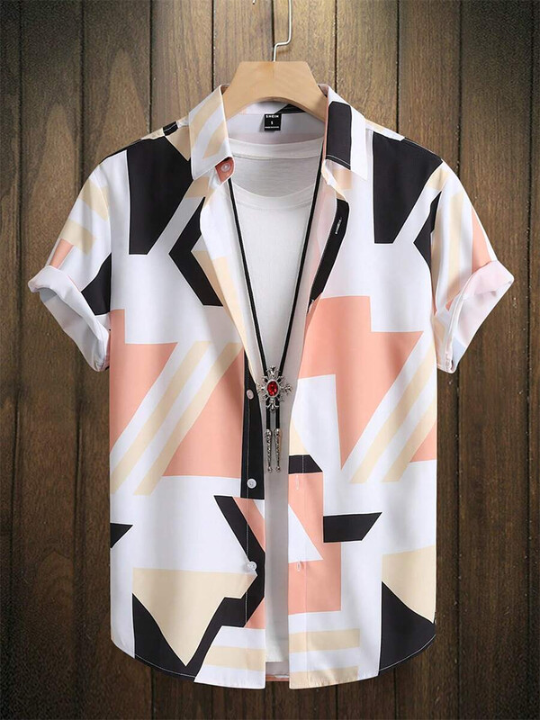 Vară, zilnic, ocazional, cămăși pentru bărbați, în aer liber, stradă, modă pentru bărbați, cămăși cu mânecă scurtă, largi, confortabile, cămăși cu mânecă scurtă pentru bărbați