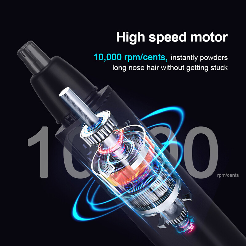 Trimer za dlačice u nosu Električni punjivi trimer za nos Muški aparat za brijanje Britvica Ženski rezač dlačica u nosu Bezbolni trimer za intimne dijelove