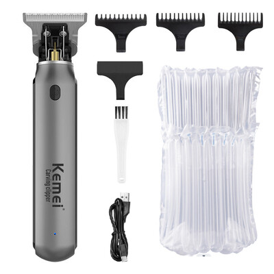 Αυθεντική Kemei ισχυρή κουρευτική μηχανή για άνδρες ασύρματη επαγγελματική μηχανή κουρέματος για γένια Επαναφορτιζόμενη