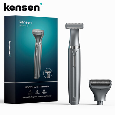 KENSEN S1 Aparat de ras electric Aparat de tuns corp pentru barbati 2 in 1 Aparat de ras profesionist Aparat de ras pe nas Aparat de ras pentru barba Razor MEG-578