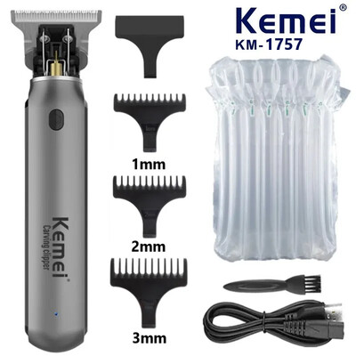 KEMEI električni T9 aparat za šišanje kose za muškarce Profesionalni trimer za šišanje brade Punjivi uljni trimer za glavu KM-1757