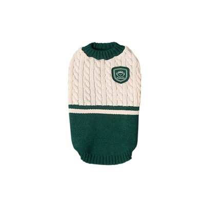 Iarna desene animate pisică haine câine pulover cald de Crăciun pentru mic Yorkie animale de companie haine haine tricotat croșetat câine pulover Ropa Perro