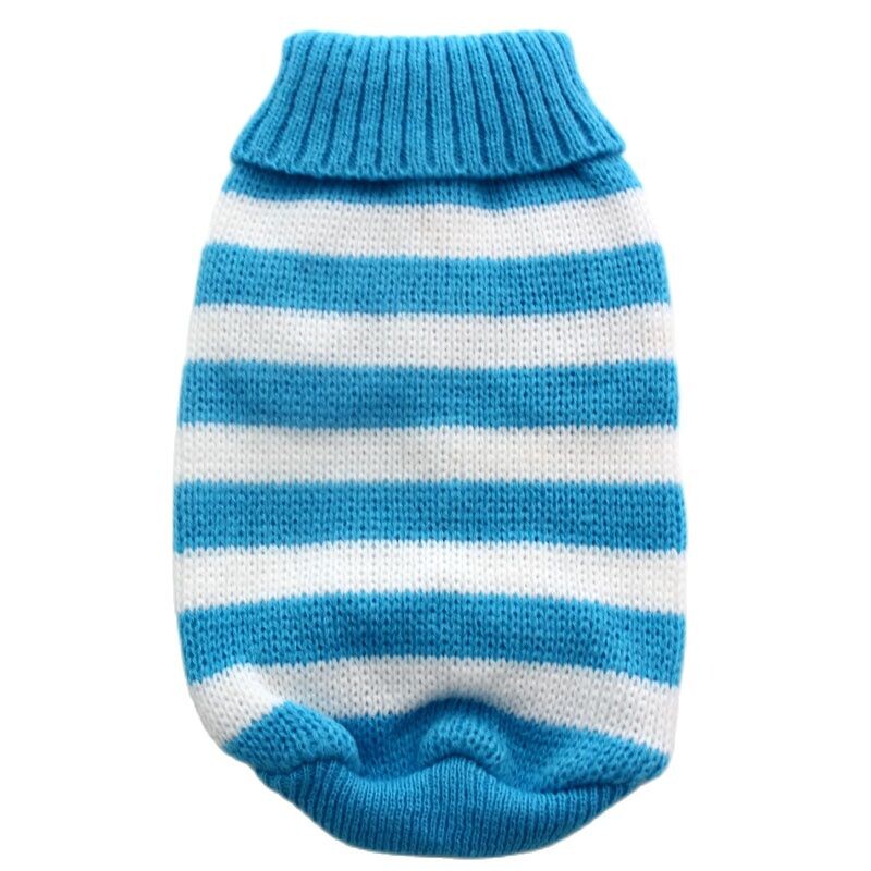 Pas Mačka Prugasti pulover Hoodie Ljubimac Štene Topli kaput Jakna Odjeća Odjeća 5 Veličina 3 Boje