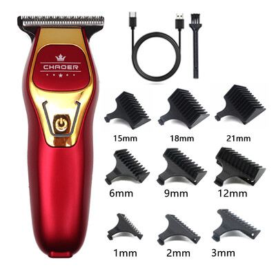 CHAOER A97 Profesionalni muški trimer za kosu Mini bežični stroj za šišanje 0 mm Obrijana glava s USB punjenjem Stroj za šišanje