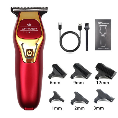 CHAOER A97 Profesionalni muški trimer za kosu Mini bežični stroj za šišanje 0 mm Obrijana glava s USB punjenjem Stroj za šišanje