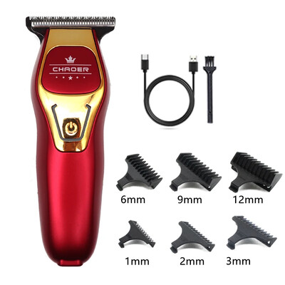 CHAOER A97 Profesionalni muški trimer za kosu Mini bežični stroj za šišanje 0 mm Obrijana glava s USB punjenjem Stroj za šišanje