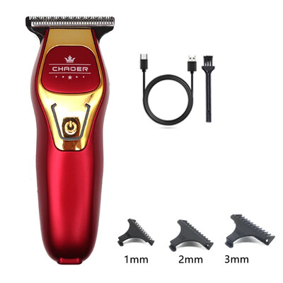 CHAOER A97 Profesionalni muški trimer za kosu Mini bežični stroj za šišanje 0 mm Obrijana glava s USB punjenjem Stroj za šišanje