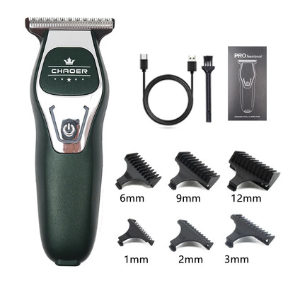 CHAOER A97 Profesionalni muški trimer za kosu Mini bežični stroj za šišanje 0 mm Obrijana glava s USB punjenjem Stroj za šišanje