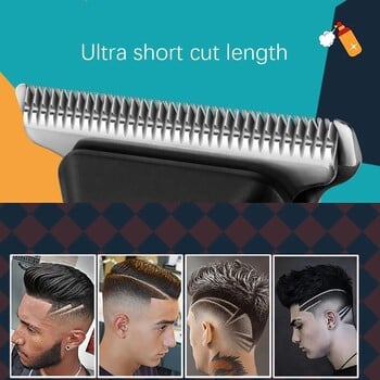 Kemei Hair Beard Trimmer For Men Electric Hair Clipper Επαναφορτιζόμενη μηχανή κοπής Ξυριστική μηχανή προσώπου Ξυριστική μηχανή σώματος