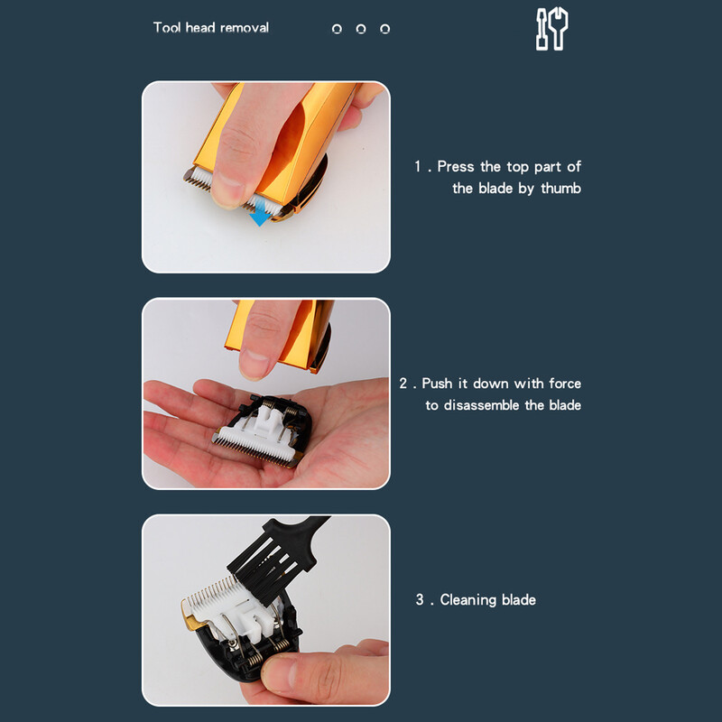 HIENA Trimer za kosu za tijelo za muškarce žene Bikini Prepone Električni trimer za kosu Punjivi aparat za šišanje Brijač Vodootporne škare