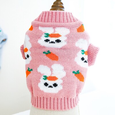 Zimska topla odjeća za pse Luksuzni džemper za pse Kaput sa slatkim printom Odjeća za štene Mekani džemper za mačke Kostimi za kućne ljubimce Kaput za Yorkieja Teddy jakna