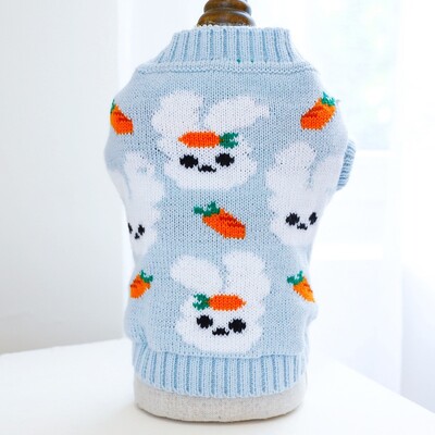 Zimska topla odjeća za pse Luksuzni džemper za pse Kaput sa slatkim printom Odjeća za štene Mekani džemper za mačke Kostimi za kućne ljubimce Kaput za Yorkieja Teddy jakna