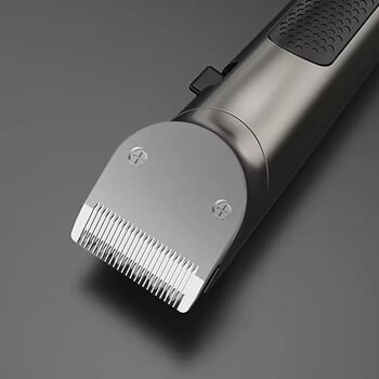 Youpin RIWA Hair Clipper Επαγγελματική ηλεκτρική κουρευτική μηχανή για άνδρες με οθόνη LED που πλένεται επαναφορτιζόμενη ανδρική κεφαλή από ισχυρό Power Steel