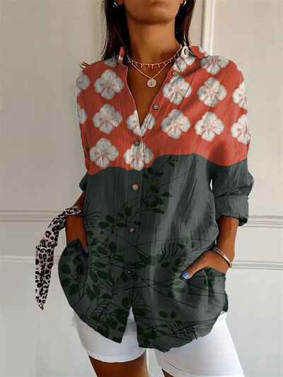 HOcean show 3d print majice ženska moda Havajske košulje ležerne majice za plažu ulične profesionalne majice ženska odjeća lape