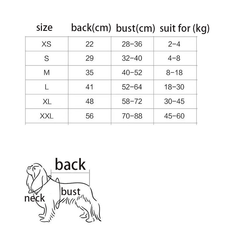 Koerte taastusülikond, kirurgia riided Emase koera meditsiiniline kõhuhaava kutsikas operatsioonijärgne vest, asendusvahend