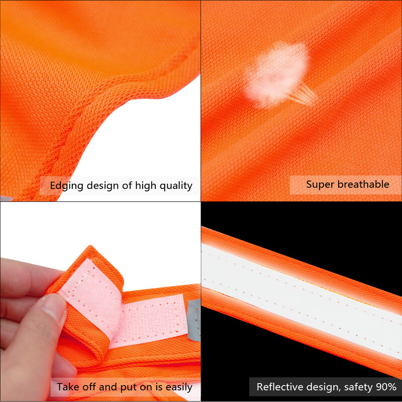 Gilet reflectorizant pentru câini, respirabil, pentru cățeluș, siguranța în aer liber, veste pentru alergare, pentru câini mici, mijlocii mari, chihuahua