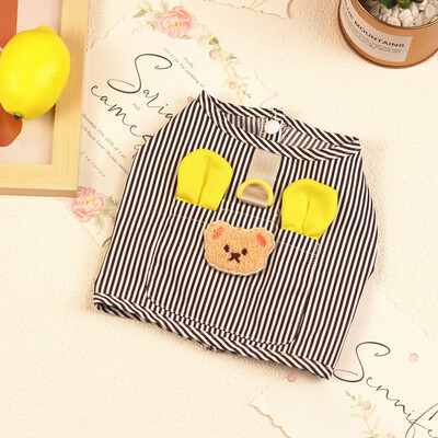 Koerariided Üliõhukesed hingavad varrukateta pidu Sügissuvine Kerge T-särk Teddy Cat Vest Lemmikloomariided