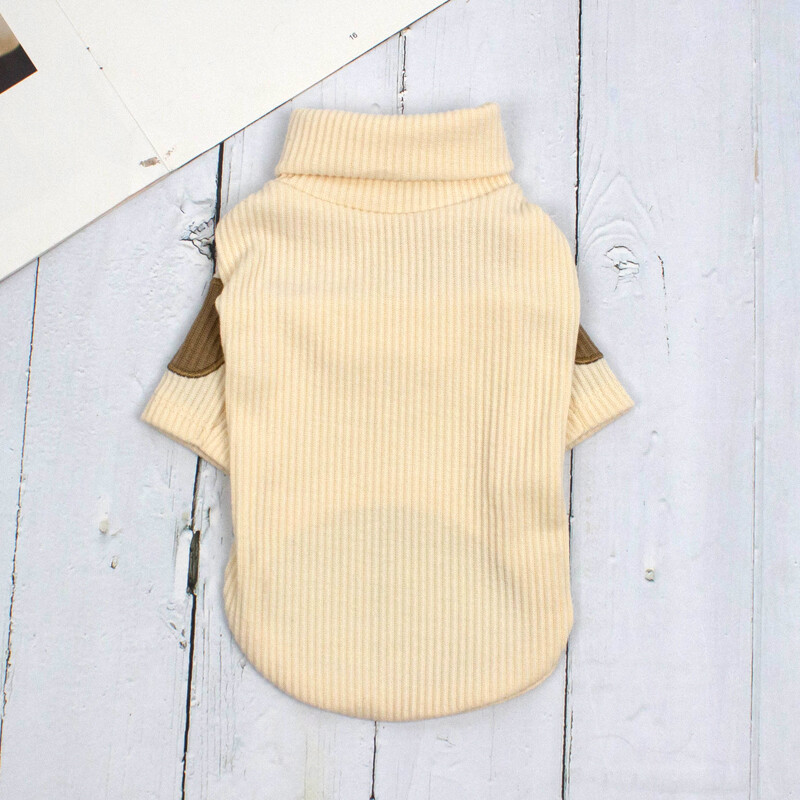 Zima Nova donja majica za kućne ljubimce Teddy Topla odjeća za dvije noge Bichon jednobojni pulover Klasični dizajn Odjeća za pse