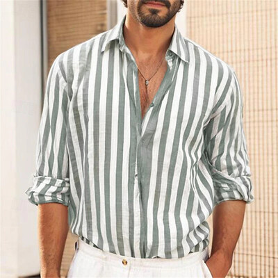 Nova muška košulja s 3D ispisom iz 2024., proljeće/ljeto, poslovna, ležerna košulja s dugim rukavima S-6XL, udobna tkanina