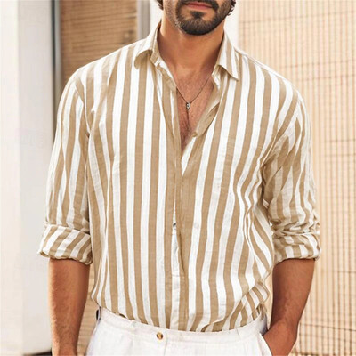 Nova muška košulja s 3D ispisom iz 2024., proljeće/ljeto, poslovna, ležerna košulja s dugim rukavima S-6XL, udobna tkanina