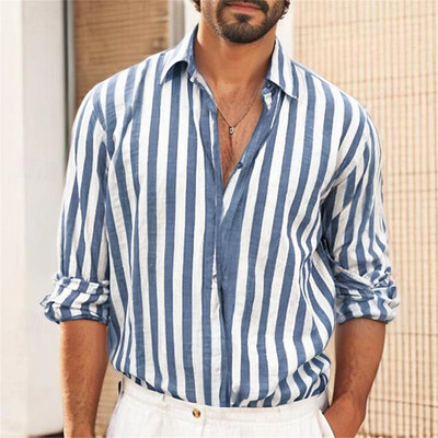 Nova muška košulja s 3D ispisom iz 2024., proljeće/ljeto, poslovna, ležerna košulja s dugim rukavima S-6XL, udobna tkanina