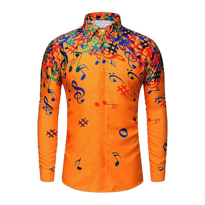 2024 Νέα καλοκαιρινά ανδρικά πουκάμισα μοντέρνα και casual μονόχρωμα με τυπωμένα κουμπιά πέτο Ρούχα υψηλής ποιότητας Top Street