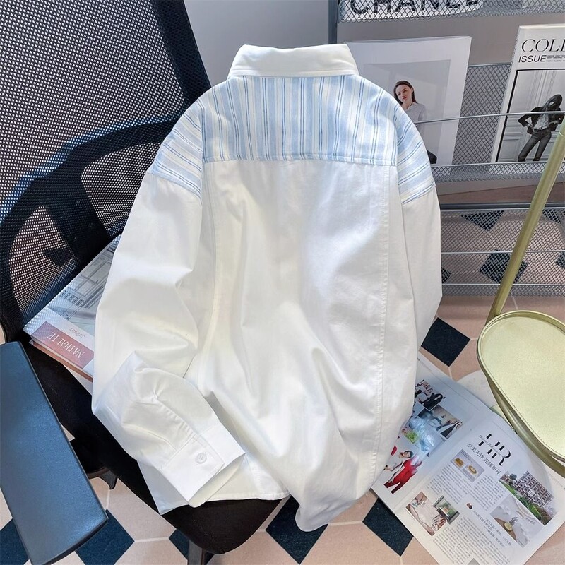 Toamnă, la modă, nasturi, nasturi, bluză cu mânecă lungă, cămăși neregulate răcoritoare, primăvară, simplitate, stil tânăr, topuri