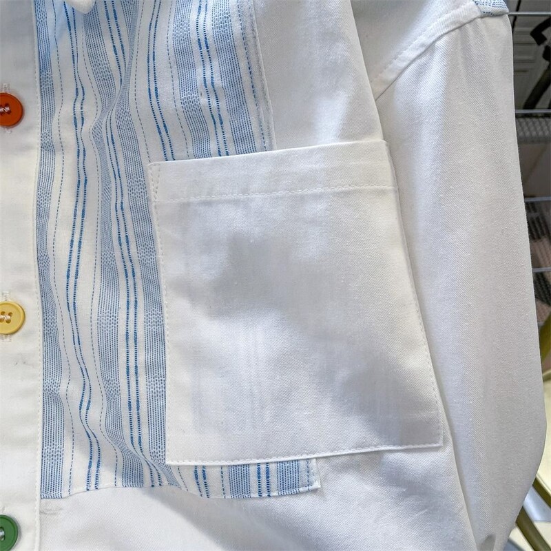 Toamnă, la modă, nasturi, nasturi, bluză cu mânecă lungă, cămăși neregulate răcoritoare, primăvară, simplitate, stil tânăr, topuri