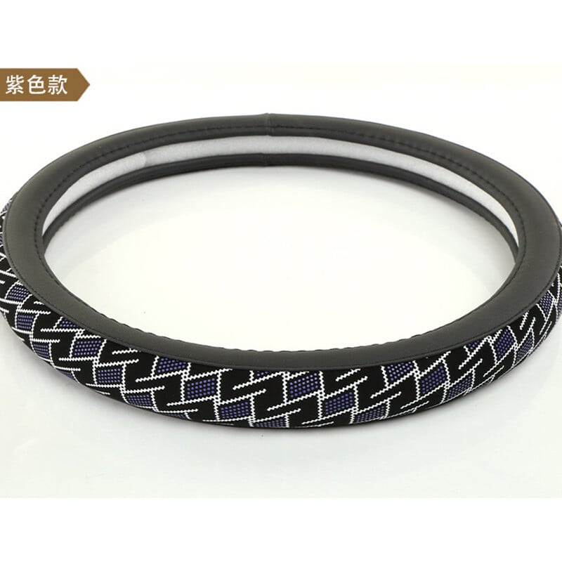 Four Seasons Universal Full Mesh κάλυμμα τιμονιού Διασυνοριακή αποστολή Ανθεκτικό στη φθορά Μοντέρνο δερμάτινο κάλυμμα λαβής αυτοκινήτου