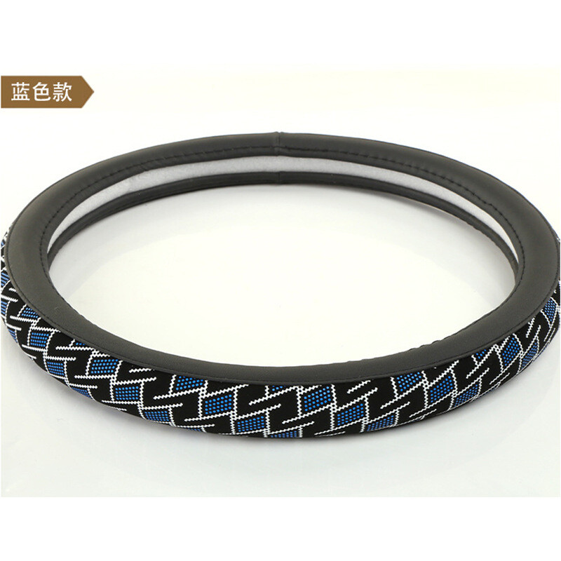 Four Seasons Universal Full Mesh κάλυμμα τιμονιού Διασυνοριακή αποστολή Ανθεκτικό στη φθορά Μοντέρνο δερμάτινο κάλυμμα λαβής αυτοκινήτου