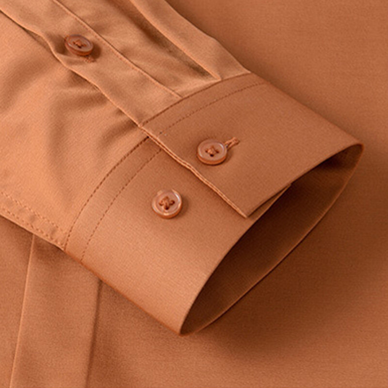 2023. aasta uus mood Kvaliteetne Luksuslik Elegantne Meeste Särk Pikkade varrukatega Solid Slim Fit Vabaaja ametlikud ärilised siidisärgid