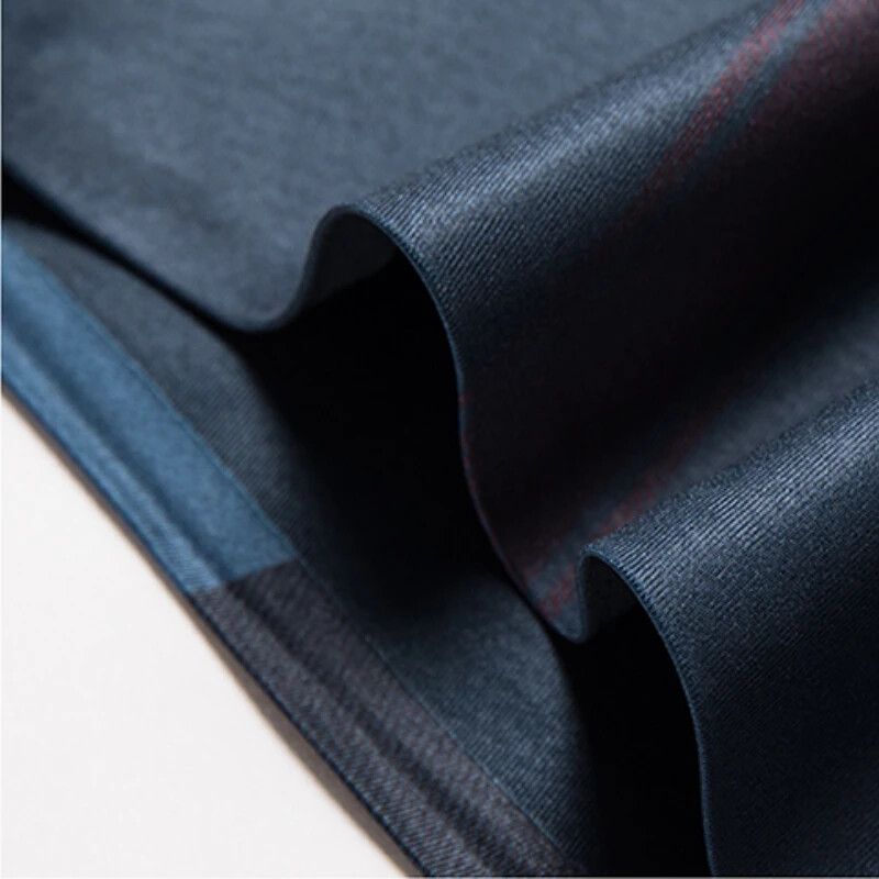 MLSHP Bešavne muške svečane košulje Luksuzne bešavne poslovne ležerne muške košulje dugih rukava Proljetne i jesenske tanke muške košulje 4XL