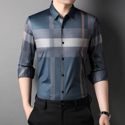 Muške košulje Modna udobna klasična majica za proljeće 2024. #7026