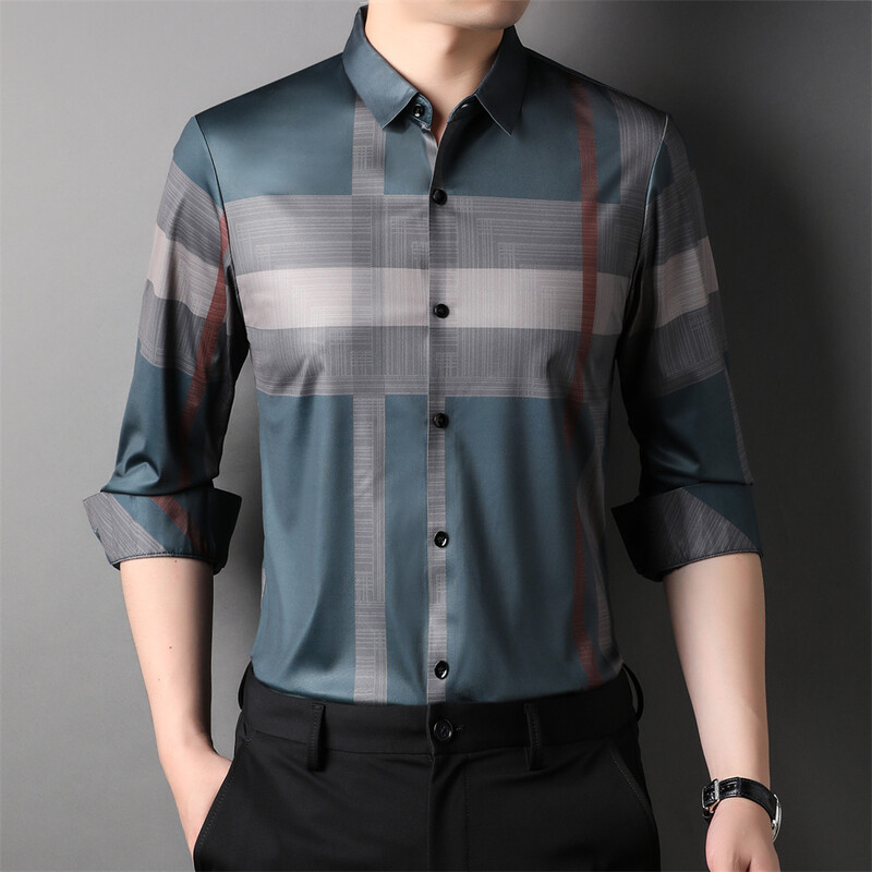 Muške košulje Modna udobna klasična majica za proljeće 2024. #7026