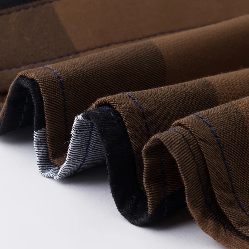 2023, nove modne muške košulje s dugim rukavima, 100% pamuk, karirane muške ležerne poslovne društvene majice za muškarce