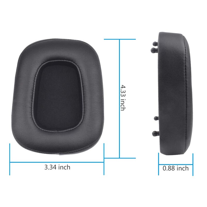 Zamjenski jastučići za uši Tiamat 7.1 v2 Jastučići za uši Dijelovi za popravak navlake kompatibilni s Razer Tiamat 7.1 v2 slušalicama za igranje
