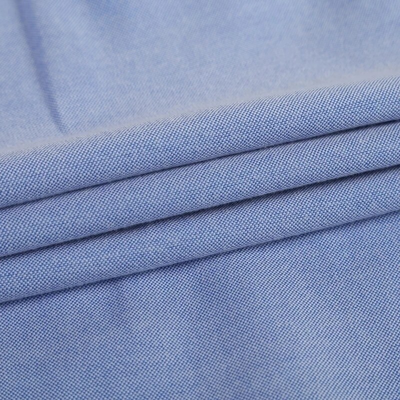 Nova veličina S -7XL plava muška košulja dugih rukava 100% pamuk oksford mekana udobna kvalitetna poslovna muška ležerna košulja standardnog kroja