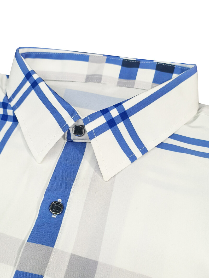 FGKKS 2024 vabaaja särk meestele triibuline mood õhuke tipp kõrge kvaliteediga disain Hot Street Wear vabaaja särk meestele