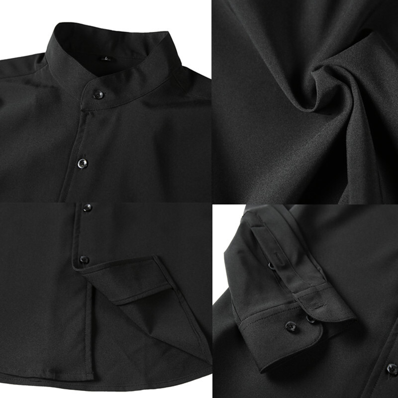 5XL Smoking košulje Muške za vjenčanje Elegantna Camisa Formalna poslovna bijela košulja Muške uske bluze dugih rukava Muška odjeća 2024.