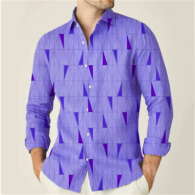 Modna muška košulja, ležerna košulja dugih rukava, majice s printom u kutu, 13 boja, muška odjeća, kardigan, visokokvalitetne, elegantne majice