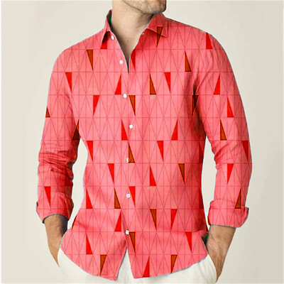 Modna muška košulja, ležerna košulja dugih rukava, majice s printom u kutu, 13 boja, muška odjeća, kardigan, visokokvalitetne, elegantne majice