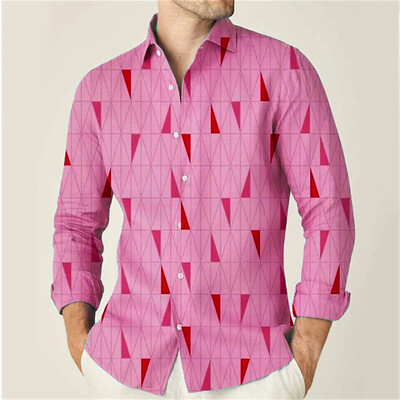 Modna muška košulja, ležerna košulja dugih rukava, majice s printom u kutu, 13 boja, muška odjeća, kardigan, visokokvalitetne, elegantne majice