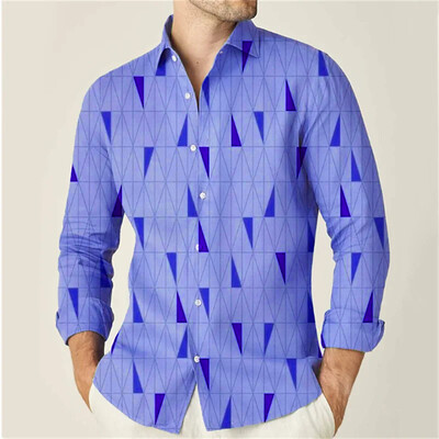 Modna muška košulja, ležerna košulja dugih rukava, majice s printom u kutu, 13 boja, muška odjeća, kardigan, visokokvalitetne, elegantne majice